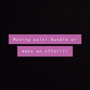 MOVING SALE!!! BUNDLE FOR SHIPPING DISCOUNT
